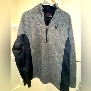 Spider half zip ski wear